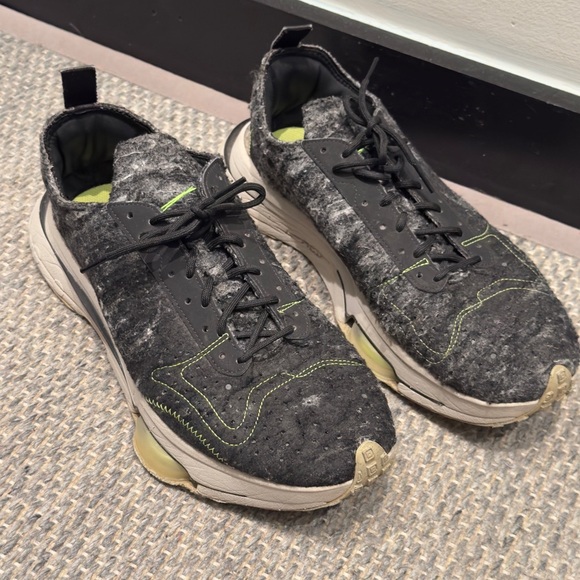 Nike Air Zoom-Type Men's Shoes - Black and Green 10.5 - Picture 4 of 10